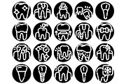 Dentistry care and treatment icons, an Object Graphic by pikepicture (Thumbnail 2 of 3)