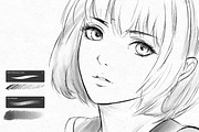 Drawing And Sketch Procreate Brushes, a Brush Add-On by Nuclear Brushes (Thumbnail 8 of 10)