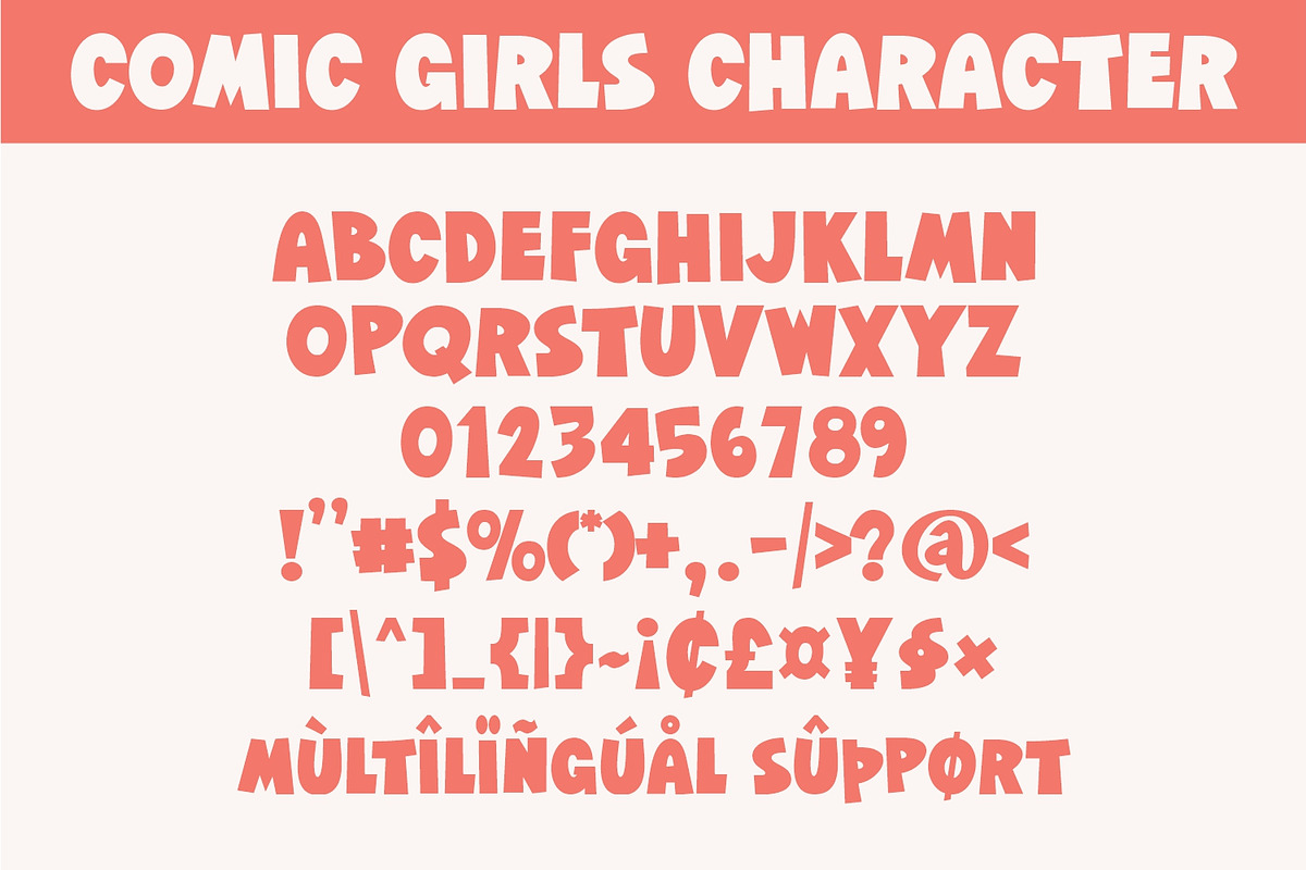 Comic Girls - Comic Font, a Handwritten Font by Keithzo (Photo 7 of 7)