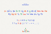 Denny Dra Font - Regular Handwriting, a Handwritten Font by line & plane (Thumbnail 3 of 12)
