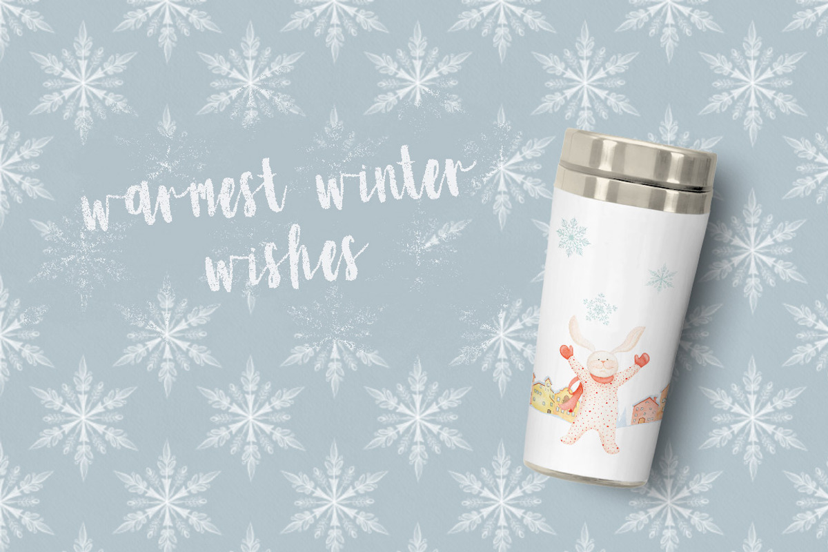 Winter & Christmas Watercolor Bundle, an Illustration by Watercolor Nomads (Photo 10 of 10)