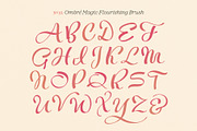 Inky Lettering Procreate Brush Set, a Brush Add-On by Molly Suber Thorpe (Thumbnail 13 of 14)