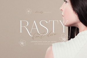 Rasty Font Duo