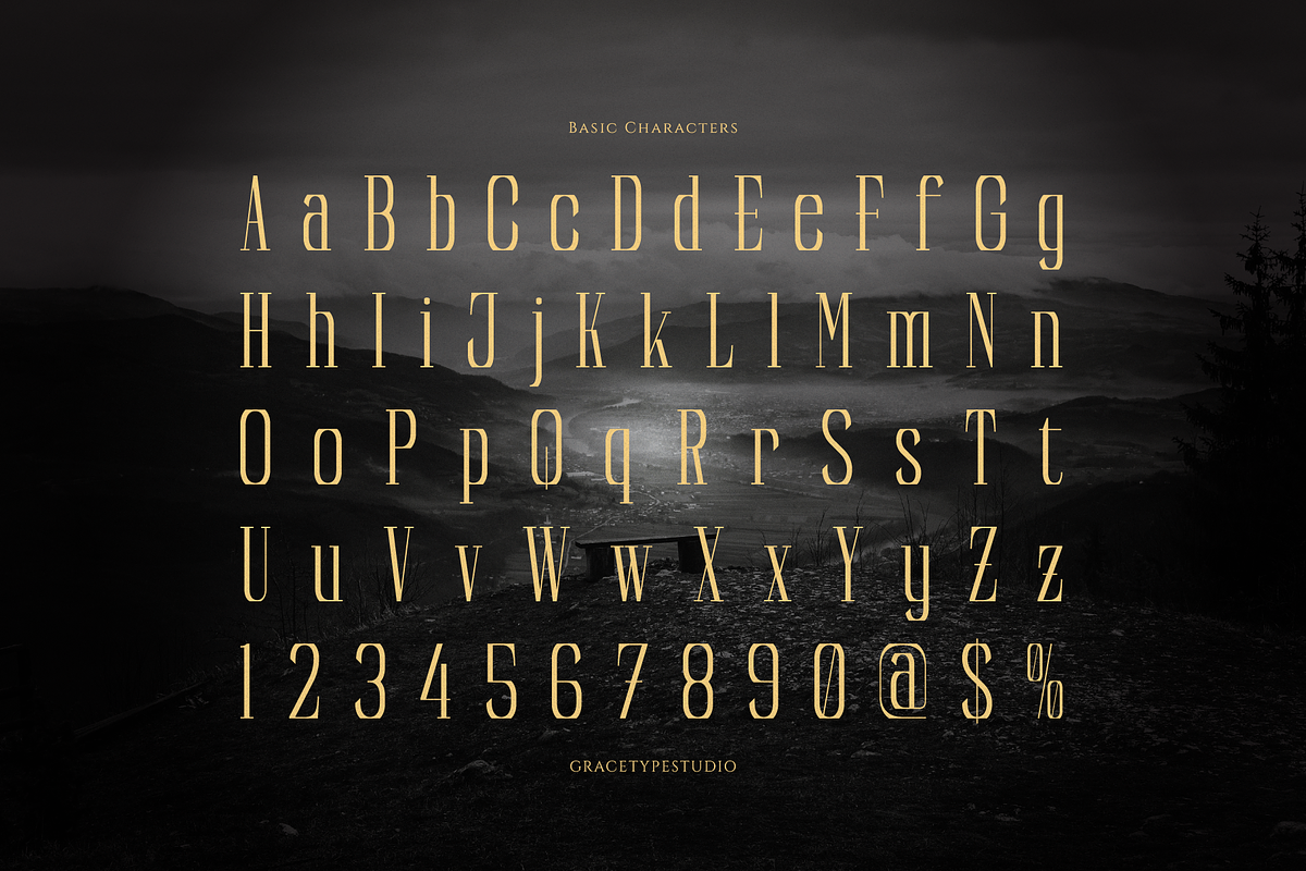 Reqaela | Display Serif Font, a Serif Font by gracetype_studio (Photo 10 of 12)
