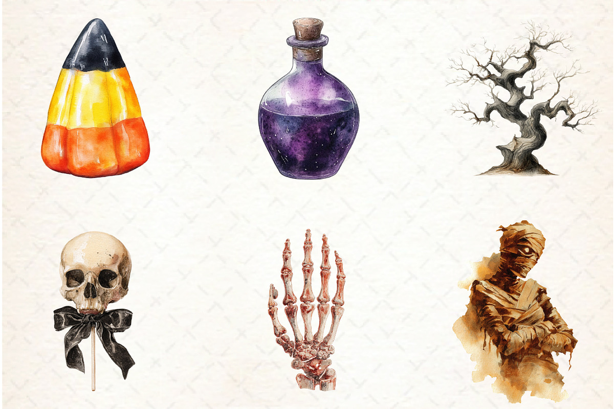 Vintage Gothic Halloween Elements, a Graphic by Libby Wishes (Photo 4 of 5)
