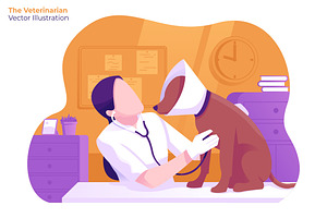 The Veterinarian - Illustration