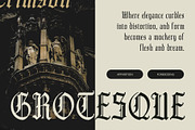 Cambrine – Blackletter Font, a Blackletter Font by Craft Supply Co. (Thumbnail 2 of 8)