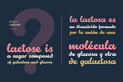 Lactosa, a Script Font by Nasir Udin (Thumbnail 4 of 9)