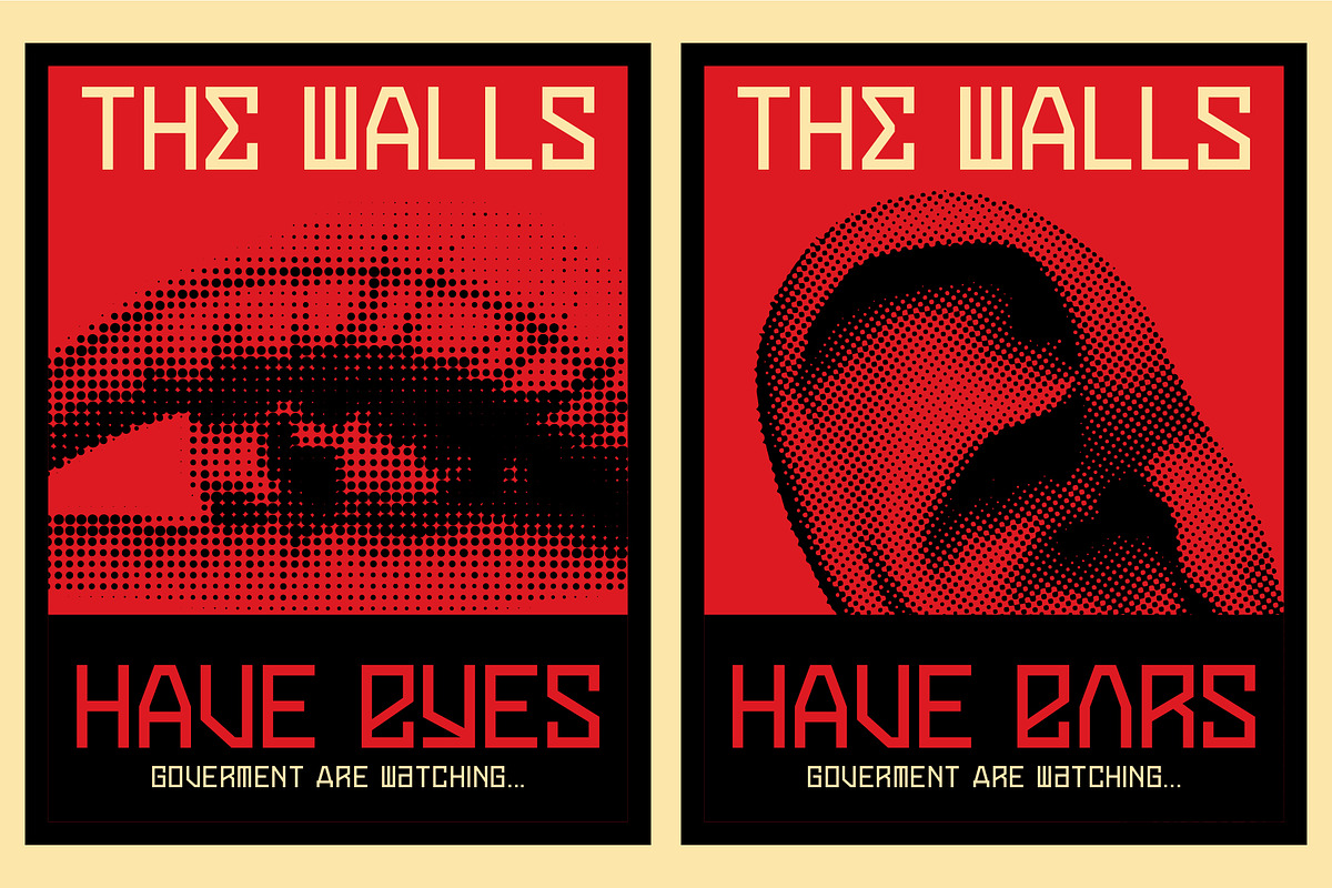 Kombate – Sci-Fi Propaganda Font, a Sans Serif Font by Invasi Studio (Photo 3 of 12)