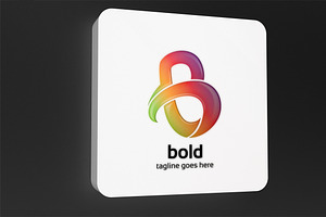 Bold / Letter B - Logo Template