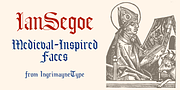 IanSegoe, a Blackletter Font by Ingrimayne Type (Thumbnail 1 of 8)