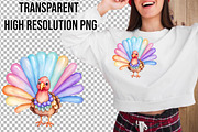Cute Thanksgiving Turkey, an Illustration by Wow Magic (Thumbnail 4 of 4)