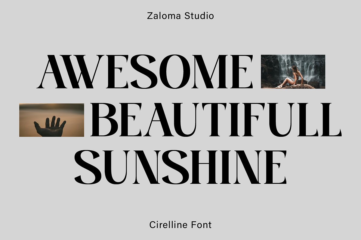 Cirelline, a Serif Font by Zaloma Studio (Photo 3 of 19)