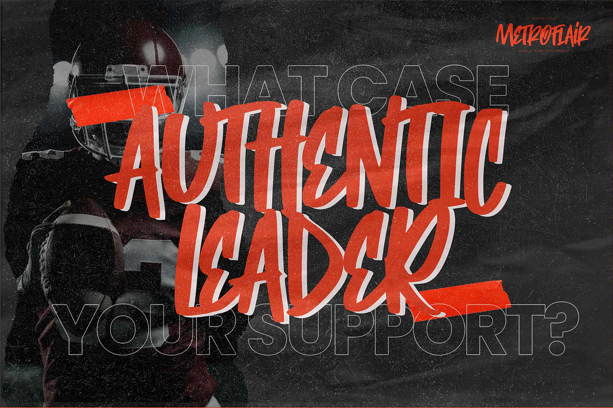Metroflair – Simple Pure Hand Drawn, a Handwritten Font by Gassstype (Photo 3 of 8)