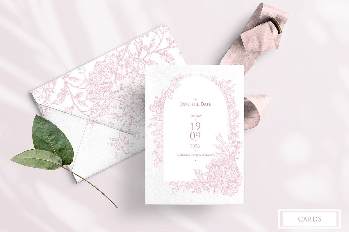 Graphic Pink&Green Wedding 2, an Object Graphic by Knopazyzy (Photo 4 of 14)