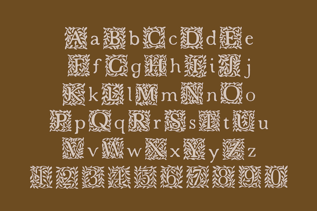 Renaissance Font & Graphics Set, a Handwritten Font by Liz Kohler Brown (Photo 11 of 28)