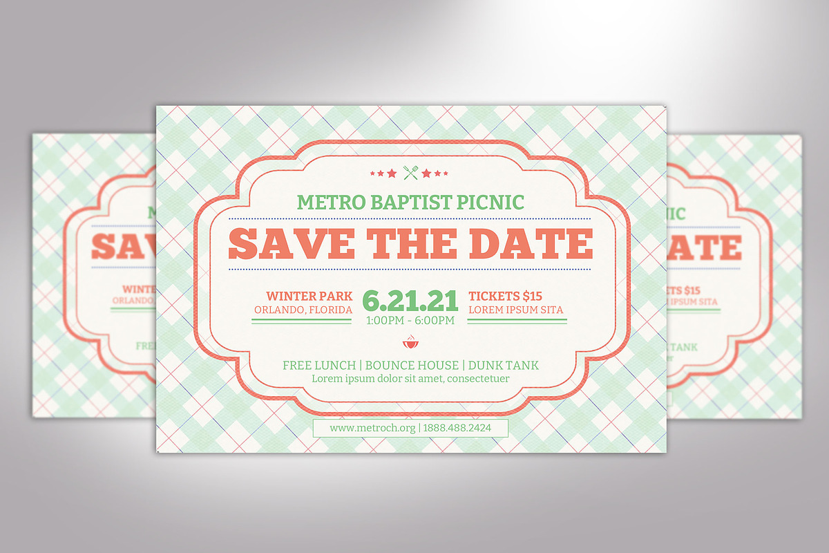 Church Picnic Flyer Word Publisher, a Flyer Template by Four C Graphic (Photo 2 of 10)