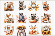 Autumn Forest Compositions Animals P, an Illustration by Sublimation Artist (Thumbnail 3 of 6)