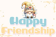 Happy Friendship - Handwritten, a Handwritten Font by Charmingbear59.design (Thumbnail 1 of 5)