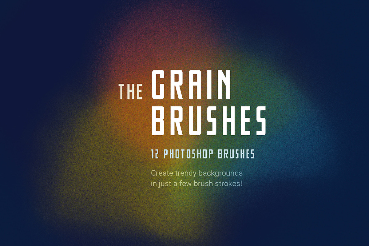 Grain Background Photoshop Brushes, a Brush Add-On by Andrew Skoch Design (Photo 6 of 7)