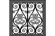 Ornamental Window Grill Designs, a Decorative Illustration by Designer_Momina (Thumbnail 4 of 17)