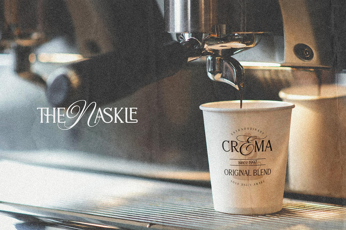 Thenaskle typeface, a Serif Font by alit design (Photo 7 of 16)