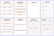 Printable Self-Care Journal Bundle, a Print Template by Mustafiz (Thumbnail 5 of 9)