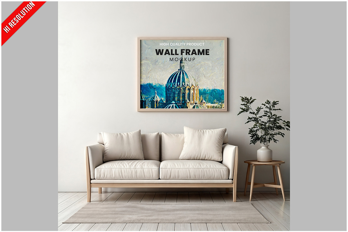 Showcase Frame Mockup, a Product Mockup by Bruno's Shop (Photo 1 of 3)