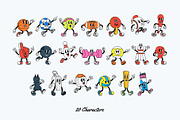 Cartoon Characters, The Bundle, an Illustration by The Isian (Thumbnail 85 of 126)