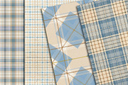Pastel Plaid Scrapbook Paper Pack, a Pattern Graphic by Area (Thumbnail 29 of 31)