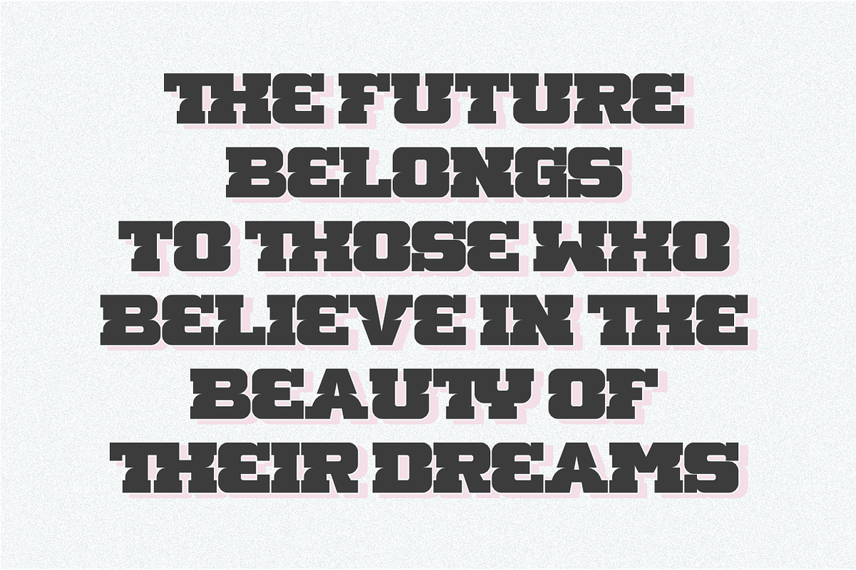 School Varsity - Condensed Slab, a Slab Serif Font by Pian45 Studio (Photo 6 of 10)