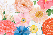 Flower Clipart Huge Bundle, a Decorative Illustration by Patishop Art (Thumbnail 5 of 11)