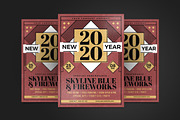 New Year Flyer, a Flyer Template by Tokosatsu (Thumbnail 2 of 4)