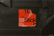 Sticker Mockup 016, a Merchandise Mockup by Burmess (Thumbnail 2 of 3)