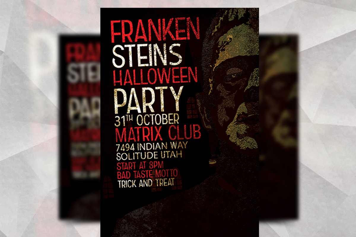 Halloween Party - Flyer Template, a Flyer Template by Flyermarket (Photo 1 of 3)