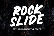 ROCKSLIDE, a Script Font by Mozatype (Thumbnail 1 of 11)