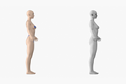 Natural Female 01 A-Pose Base Mesh, a Characters & Person 3D Model by VK Studio (Thumbnail 5 of 26)