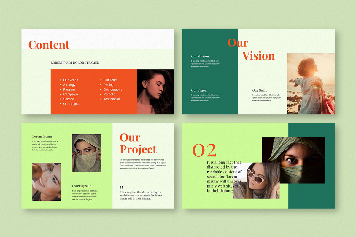 Media Kit Presentation Template, a Templates & Theme by Slide_Genius1 (Photo 2 of 6)