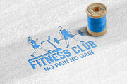 Fitness Club, a Branding & Logo Template by sivVector (Thumbnail 6 of 7)