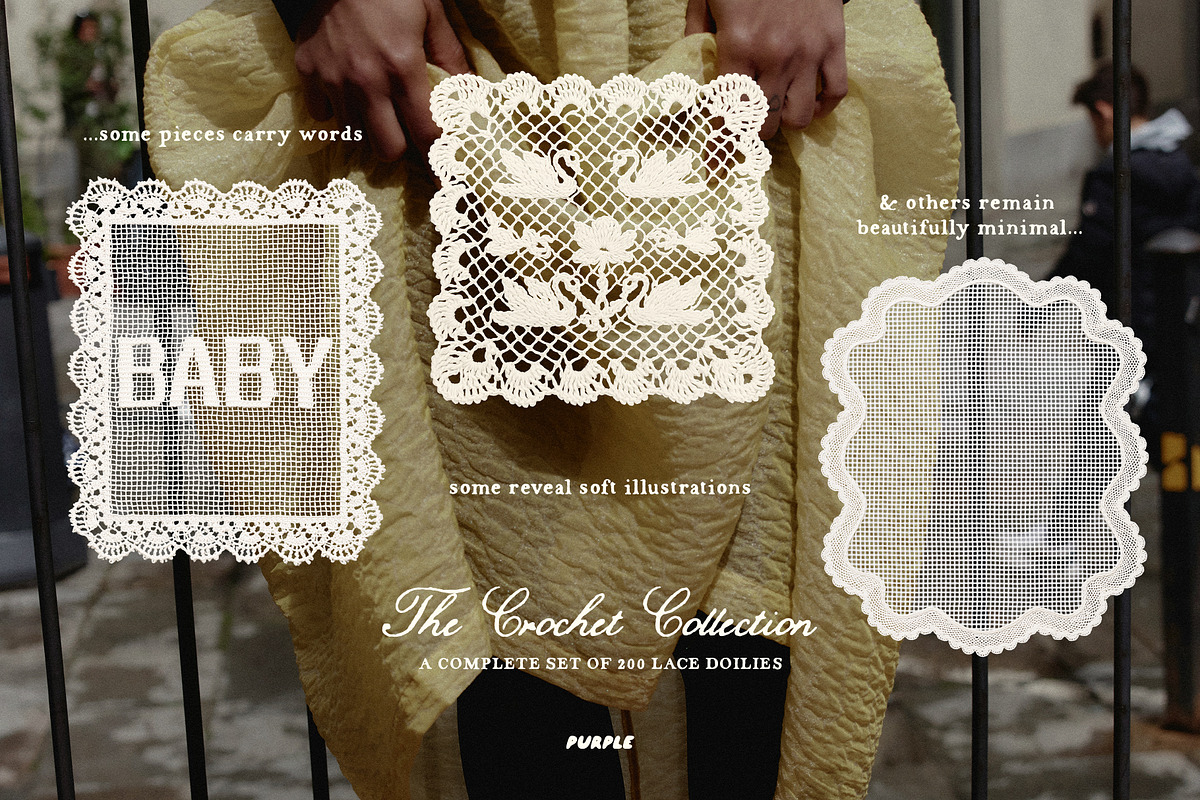 Crochet Collection: 200 Lace Doilies, an Object Graphic by Purple (Photo 3 of 12)