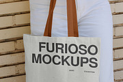 Tote Bag Mockup Bundle – 6 PSD, a Packaging Mockup by FURIOSO mockups (Thumbnail 8 of 15)