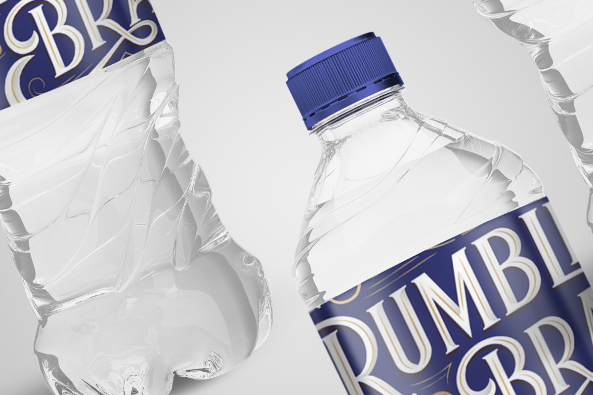 Bottle Water Mockup, a Packaging Mockup by shaman (Photo 2 of 5)