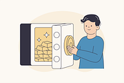 The Golden Legacy Illustration, an Object Graphic by Jump Studio (Thumbnail 11 of 12)
