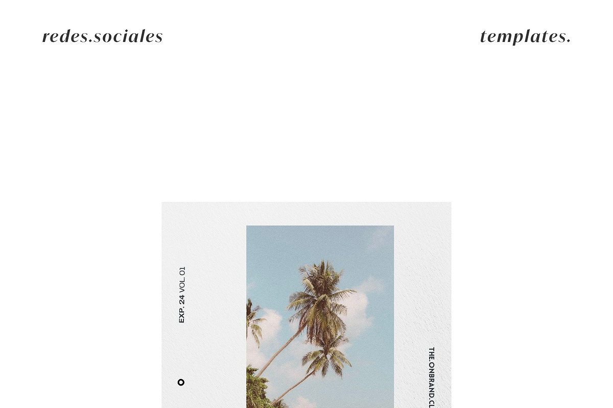 35mm - Canva Templates for Instagram, a Social Media Template by The On Brand Club (Photo 2 of 3)
