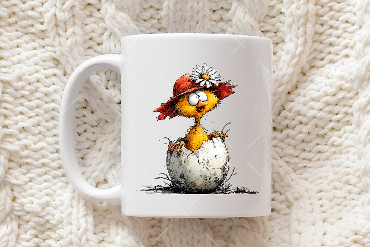 Funny Spring Bird Clipart, an Illustration by OK Design (Photo 5 of 6)