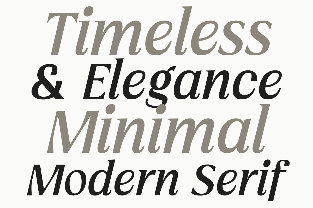 Vogera Minimal Editorial Serif, a Serif Font by Lettertype Studio (Photo 11 of 15)