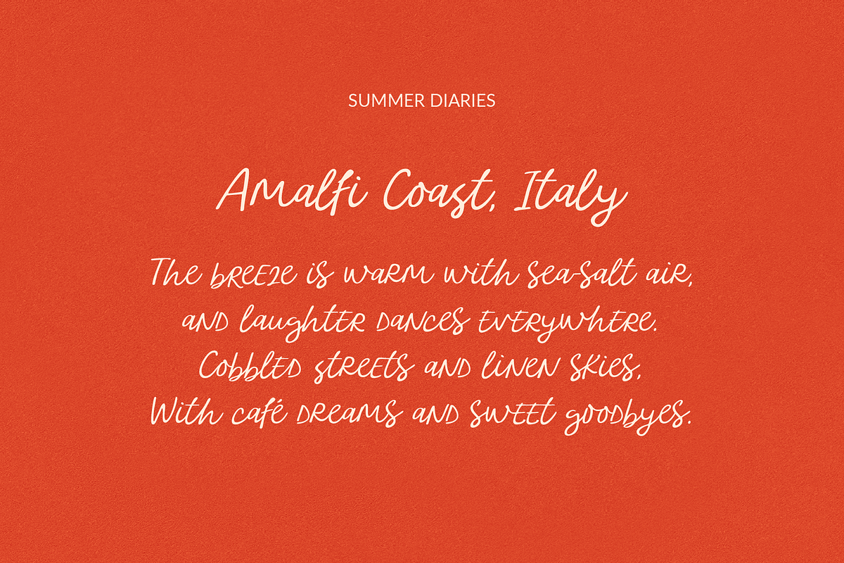 Spontaneous Charm Quirky Script Font, a Handwritten Font by Kaya Fonts (Photo 32 of 35)