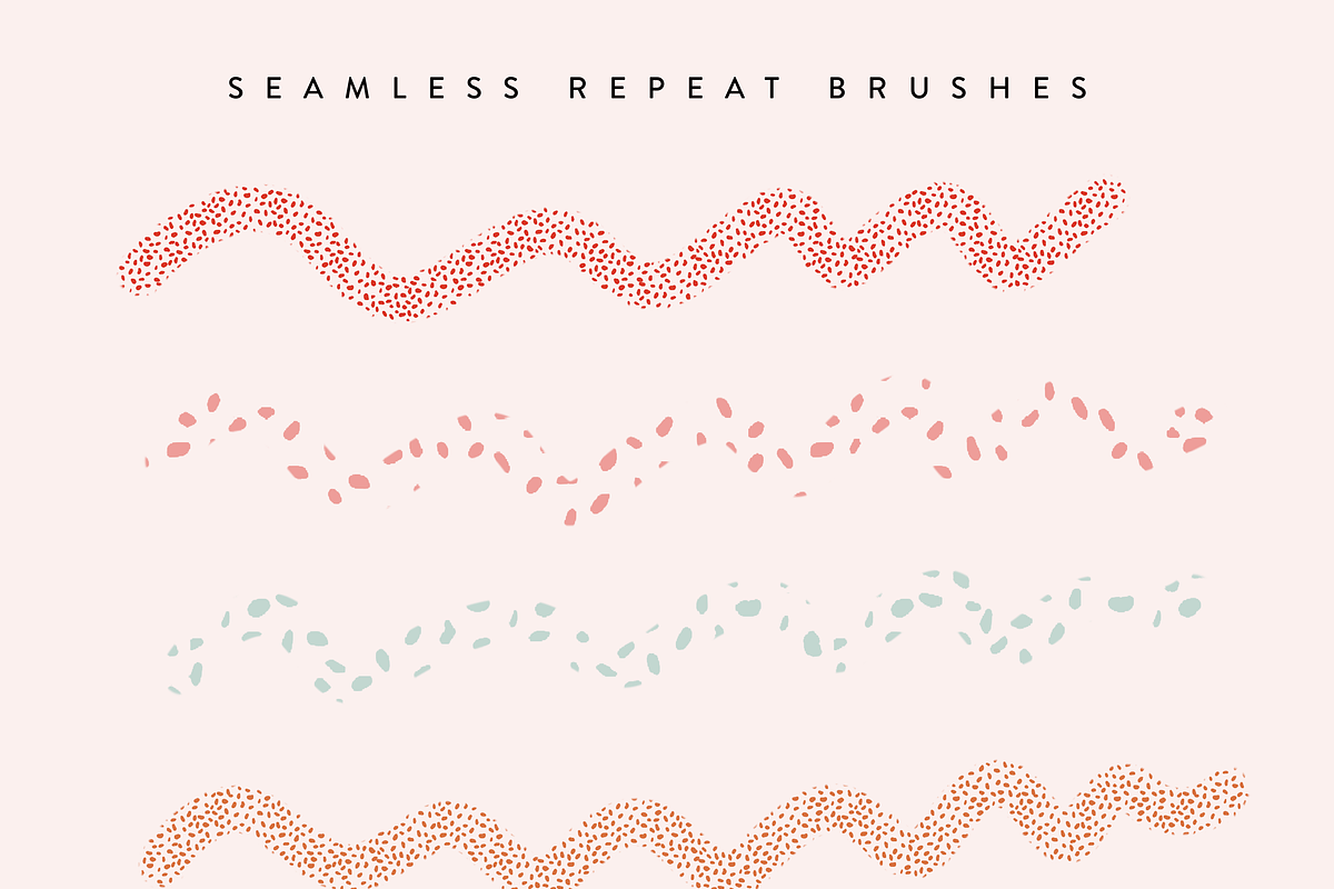 Speckled Procreate Brushes, a Brush Add-On by KDigitalStudio (Photo 2 of 2)