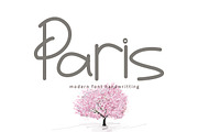 Paris, a Serif Font by Roni Studio (Thumbnail 1 of 5)