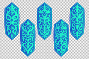 Dayak Shield Badges, an Object Graphic by regalDRAW (Thumbnail 3 of 3)